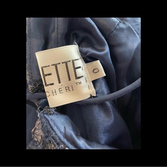 Prom Dress - Colette for Mon Cheri - Glitter Tulle A-line Gown - Picture 7 of 7